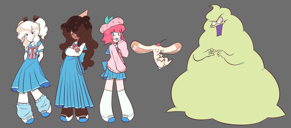 Character lineup (2025) Film pitch