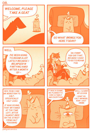 Party Cat &amp; Friends! #8 (2025) Original comic